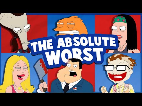 The Worst Thing EVERY American Dad Character Has Done (28 Characters)
