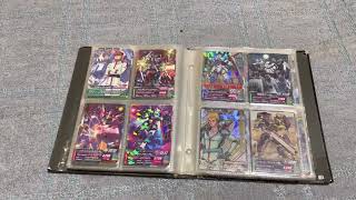 私が今まで集めた『ガンダムトライエイジ』のカードお披露目会5冊目