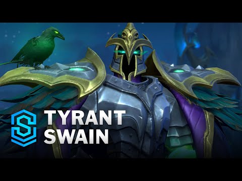 Tyrant Swain Wild Rift Skin Spotlight
