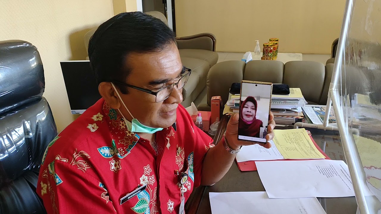 Kegiatan Monitoring Pembelajaran Daring di SMP N 7 Klaten