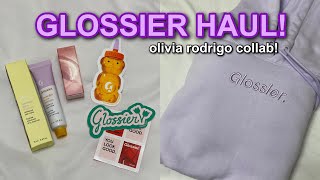 GLOSSIER X OLIVIA RODRIGO haul + review!