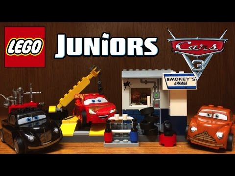 Lego CARS 3 SMOKEY´S GARAGE Set REVIEW 10743 with EXCLUSIVE LIGHTNING MCQUEEN