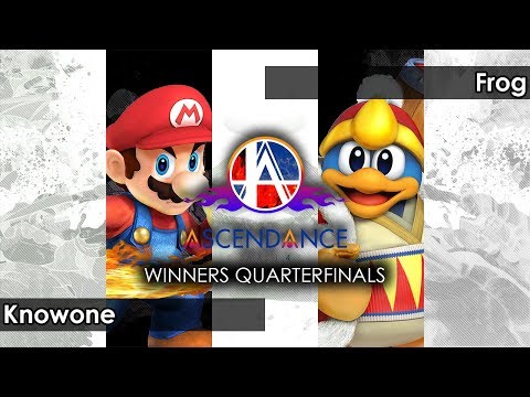 Smash 4: Knowone (Mario) V Frog (KingDeDeDe) - Ascendance 61 Tournament SSB4