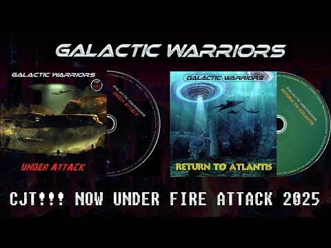 #spacesynth Galactic Warriors - CJT!!! Now Under Fire Attack 2025