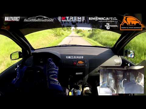 1. Rajd Rzeszowiak 2015 - P. Krysztowiak / K. Machnikowski - onboard SZ5 - Siedliska 13