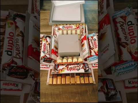 Bringe sie zum Staunen mit unserer einzigartigen Schokolade Pull Up Geschenkbox! 🍬✨