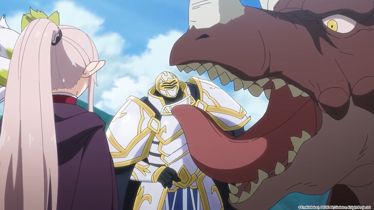 Sit!《Skeleton Knight in Another World Season 2》 Anime Highlight