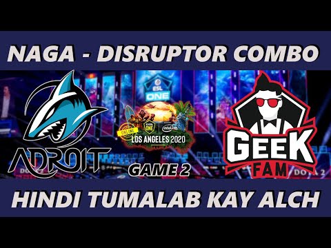 Geek Fam vs. Adroit | Game 2 | ESL One Los Angeles Major Online | SEA Region