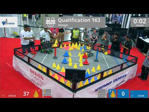 2018 VEXU Design Q163 - UTCV2 vs CSUN - 92 to 59