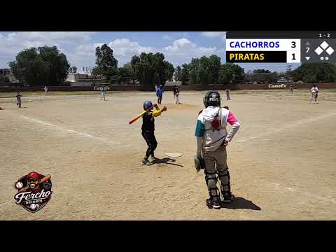 JUEGO AMISTOSO CAT. MENOR PIRATAS San Luis vs CACHORROS San Diego de la Union