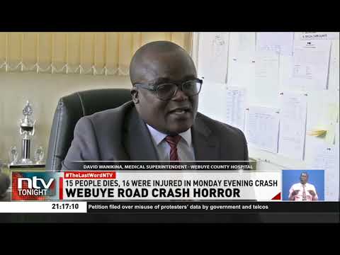 Tragic accident at Webuye-Kitale road claims 15 lives