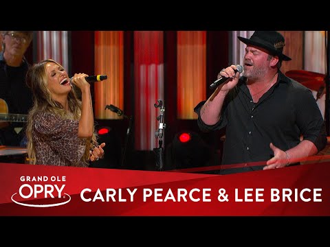 Carly Pearce Surprises Lee Brice at the Opry
