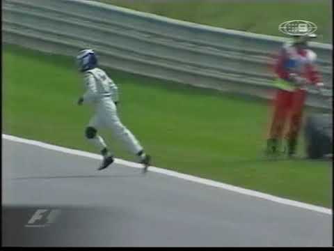 Austria 2002 Kimi Räikkönen Big Engine Blow Up during Race