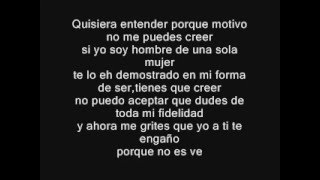 Letras-Te Amo- Macano