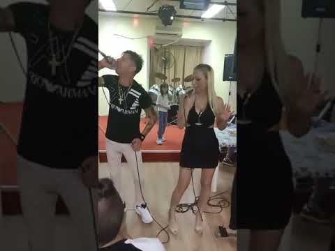 Alessio ossino in concerto con Luana ossino compleanno di Francesca