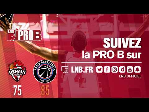 PRO B : Denain vs Paris (J26)