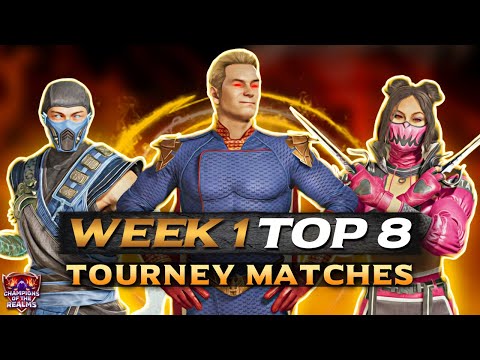 Champions of The Realms S3 - MK1 Week 1 TOP 8 - Tournament Matches