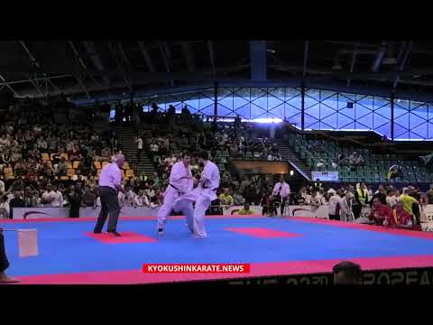 33rd EC IKO, 1/4 -80 Vanja Konvalinka (Serbia, aka) - Mahmut Tarik Keskin (Turkey)