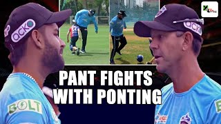 Why Pant was fighting with 'Ponting' in DC camp?