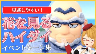 【ポケモンSV】ハイダイの花を見るイベントシーン！見逃しやすい道中のレアイベント