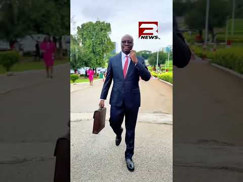 Mid-Year Budget: Dr. Ato Forson Arrives In Parliament