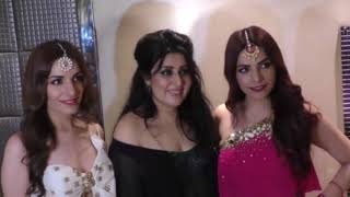 Esha Gupta, Madhurima Tuli, Gia Manek, Neha Kaul, Anurita Jha, Chandani Bhagwani, Priyamvada, Prithvi Hatte came for Mrs/Miss Bharat Icon Pageant at Sahara Star, Mumbai