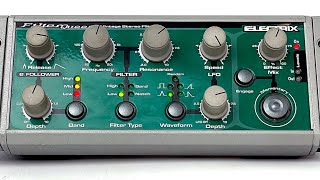 Video thumbnail for ELECTRIX Filter Queen Vintage Stereo Filter (1999) Analog Filter by Nacho Marty Meyer