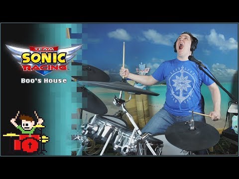 Team Sonic Racing - Boo's House On Drums!