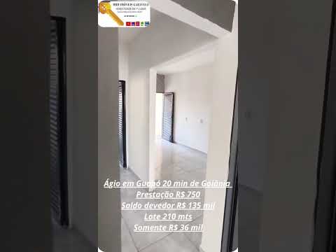 ÁGIO A VENDA EM GUAPÓ- GOIÁS