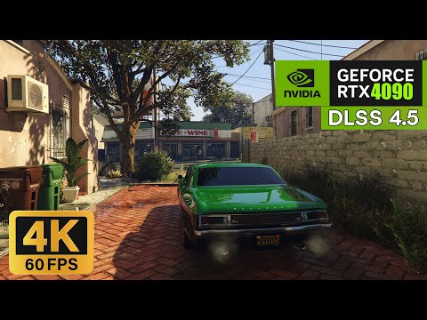 GTA 5 Enhanced DLSS 4.5 Ray Tracing RTX 4090 4K Graphics Gameplay