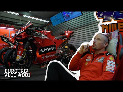 Gypsy Tales Eurotrip - vlog 1 - Sneaking in to MotoGP at Le Mans to cheer on Jack Miller!!