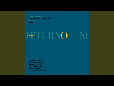 Sonata for Alto Saxophone & Piano: III. Scherzo "Will o’ the Wisp"