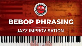 How to Phrase Bebop Jazz | Jazz Piano Improvisation Techniques thumbnail
