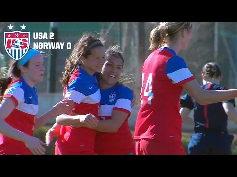 U-23 WNT vs. Norway: Highlights - Feb. 28, 2015
