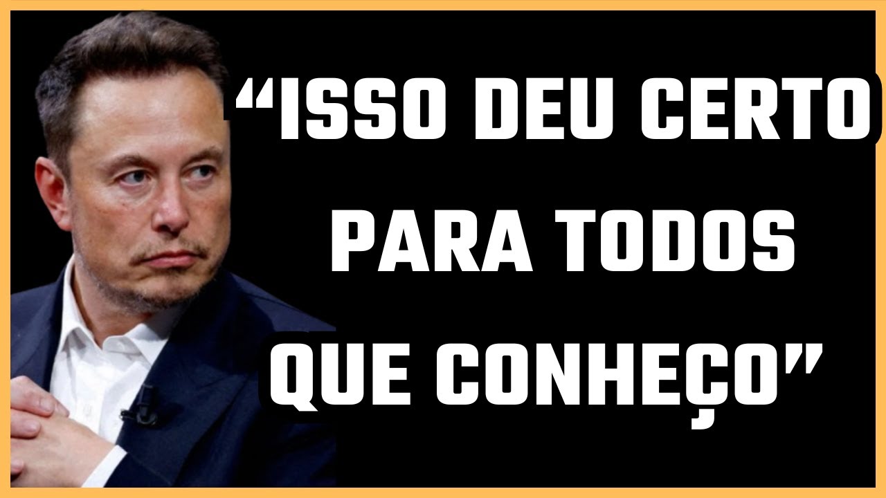 ELON MUSK REVELA: 6 DICAS PODEROSAS PARA VOCÊ FICAR RICO RÁPIDO!