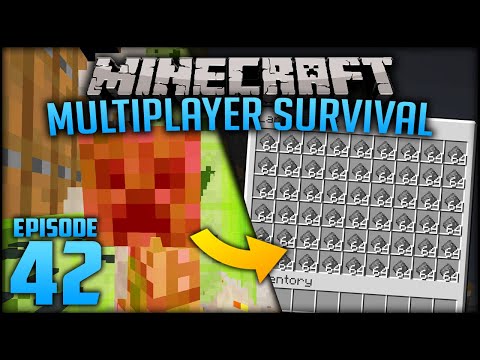 AstonishingGamer - CREEPER GUNPOWDER FARM | Minecraft Multiplayer Survival - Episode 42 (w/moomoomage)