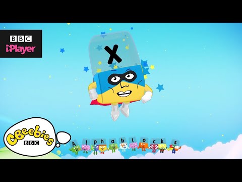 Learn letter "x" with the Alphablocks Magic Words | CBeebies