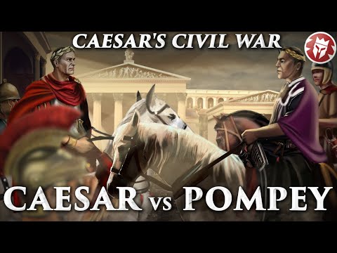 Caesar against Pompey - Great Roman Civil War DOCUMENTARY