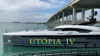 Utopia IV - 10,400 HP $65 Million Mega Yacht in Key Biscayne | Miami Beach Luxury Boats | Miami Life