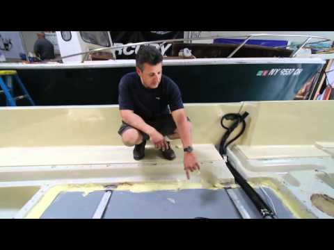 1988 22  Boston Whaler Outrage Fuel Tank Replacement