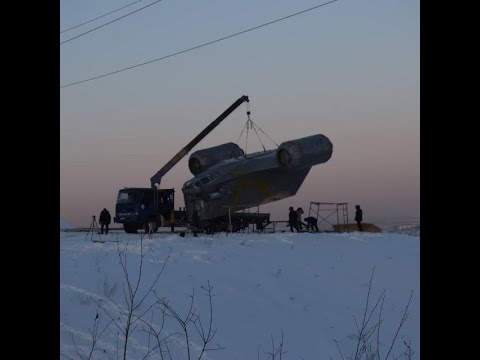 В Якутии «приземлился» корабль из вселенной «Звездных войн» В Якутии «приземлился» корабль из вселенной «Звездных войн»