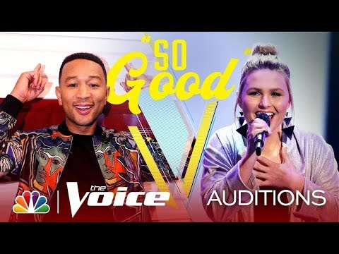 Marybeth Byrd sing "Angel From Montgomery" on The Blind Auditions of The Voice 2019