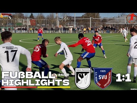 Derby Day Draw - SV Waldeck vs SV Untermenzing - Fußball Highlights