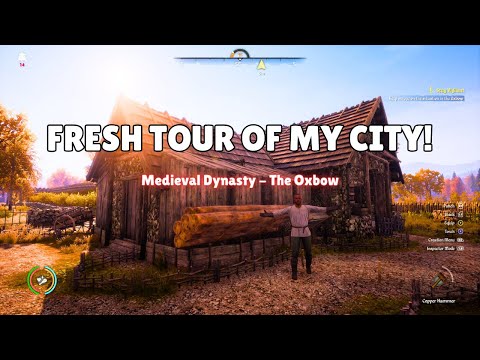 Medieval Dynasty - BEST BUILD LOCATION - The Oxbow