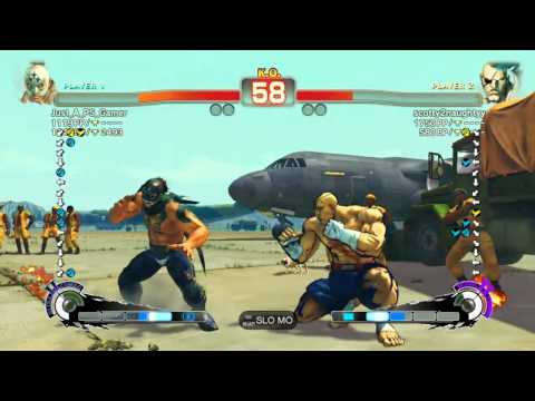 SSF4 AE 2012: Just_A_PS_Gamer (El Fuerte) vs scotty2naughtyy (Sagat)