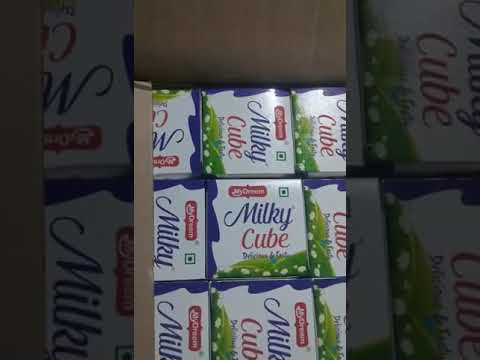 Milky cube Delicious & tasty