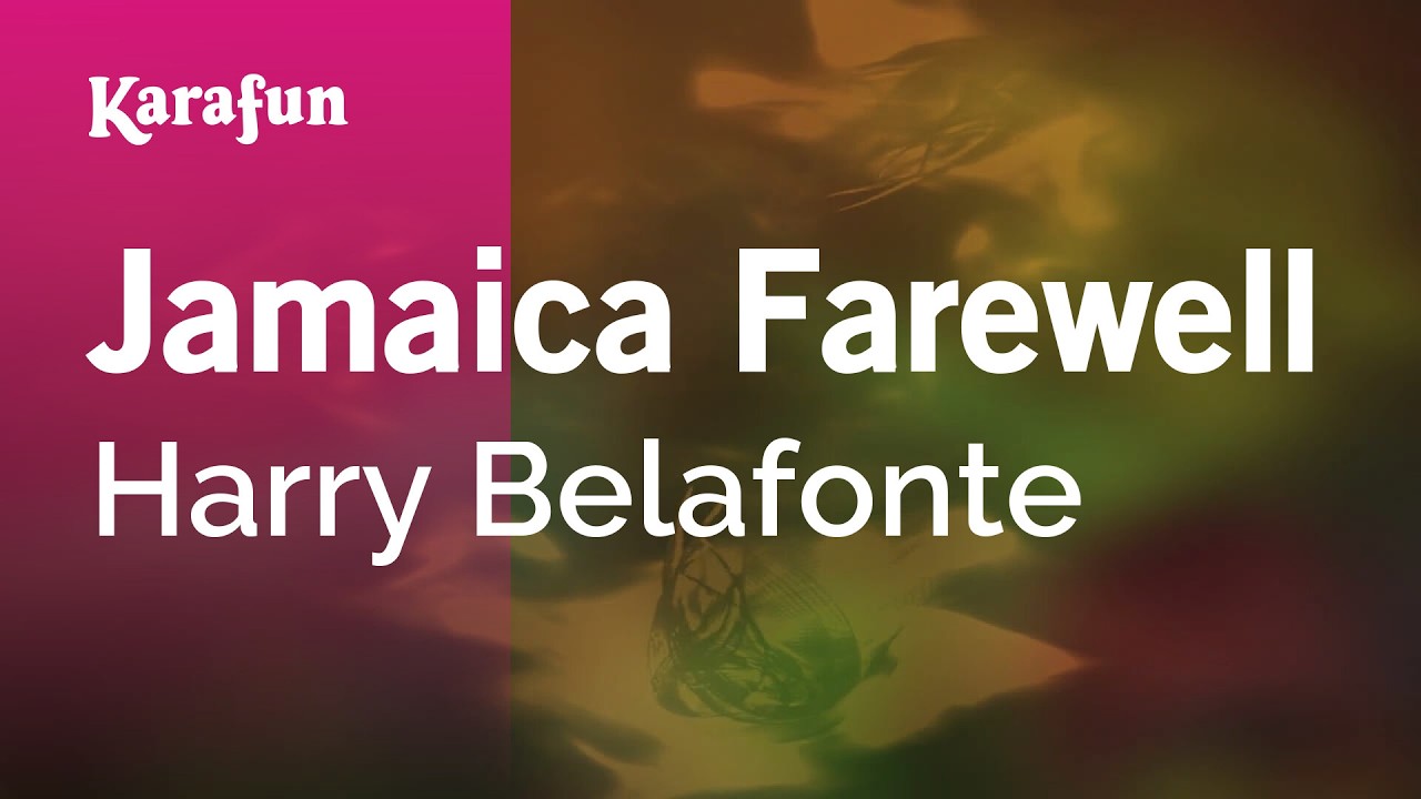 Jamaica Farewell - Harry Belafonte | Karaoke Version | KaraFun