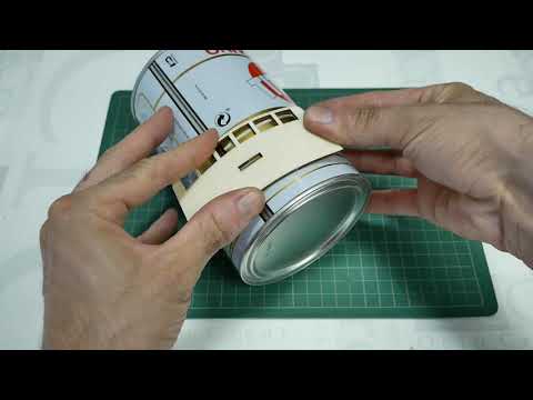 CASCO-025- Como preparar el espejo. ESSEX - Modelismo Naval