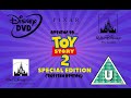 Opening To Toy Story 2 Special Edition 2010 UK DVD Russian Option