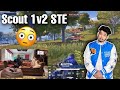 S8UL Reaction On Scout 1v2 STE😱🔥 7Sea Chicken Dinner In PMWI | SouLAman